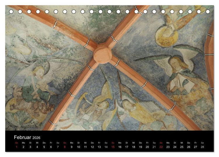 Produktbild: Orte des Glaubens (Tischkalender 2026 DIN A5 quer), CALVENDO Monatskalender