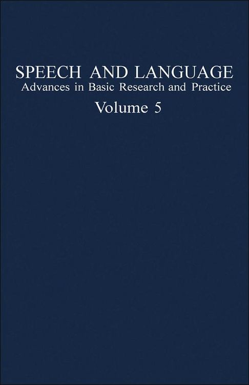 Produktbild: Speech and Language