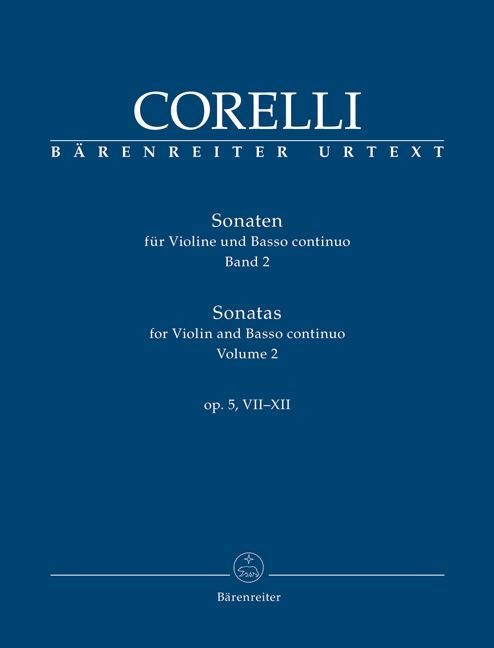 Produktbild: Sonaten f&uuml;r Violine und Basso continuo Opus V