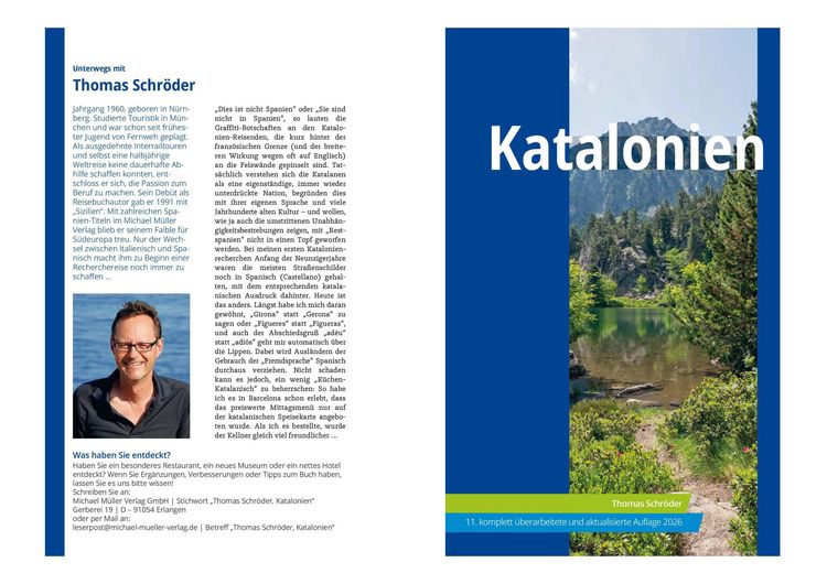 Produktbild: MICHAEL M&Uuml;LLER Reisef&uuml;hrer Katalonien