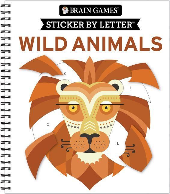 Produktbild: Brain Games - Sticker by Letter: Wild Animals