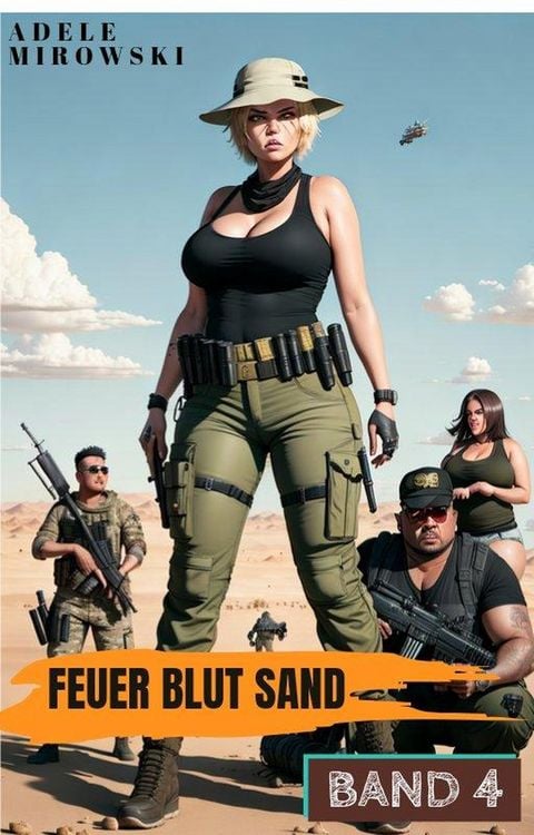 Produktbild: Feuer Blut Sand Band 4 Postapokalyptische Action Literatur