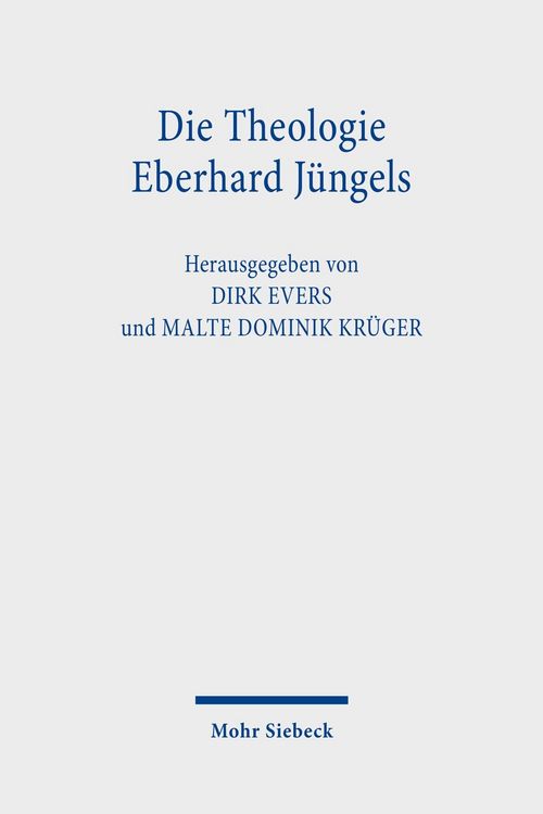 Produktbild: Die Theologie Eberhard J&uuml;ngels