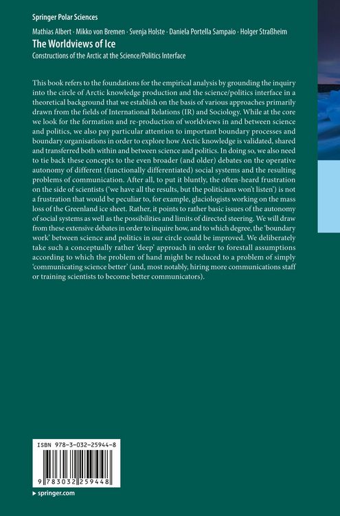 Produktbild: The Worldviews of Ice