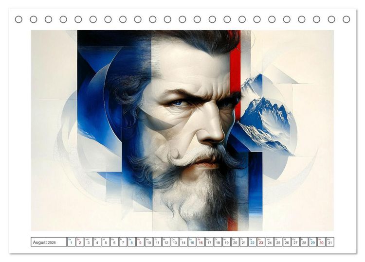Produktbild: Seelenblicke (Tischkalender 2026 DIN A5 quer), CALVENDO Monatskalender