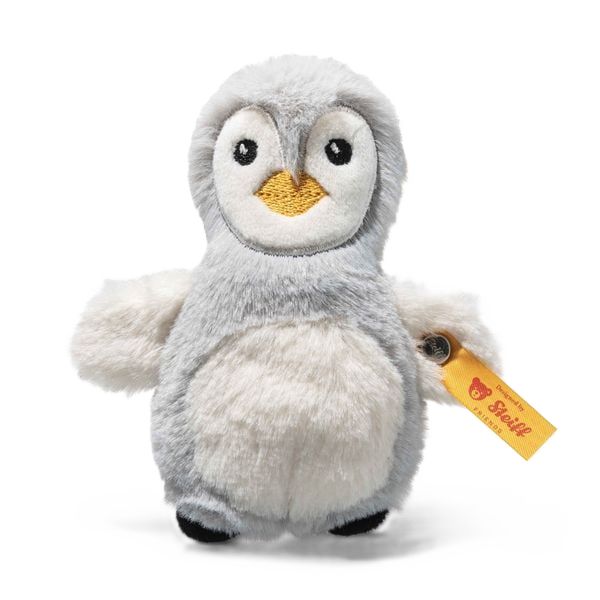 Produktbild: Steiff 242830 - Lio Pinguin Greifling mit Rassel, Pl&uuml;sch, 11 cm