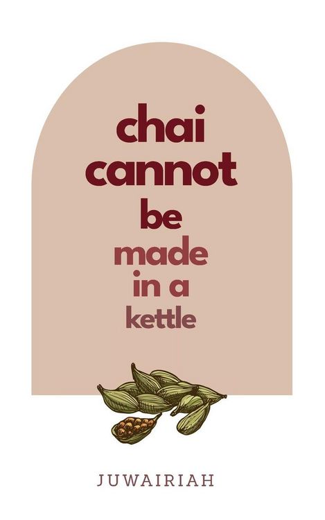 Produktbild: Chai cannot be made in a kettle