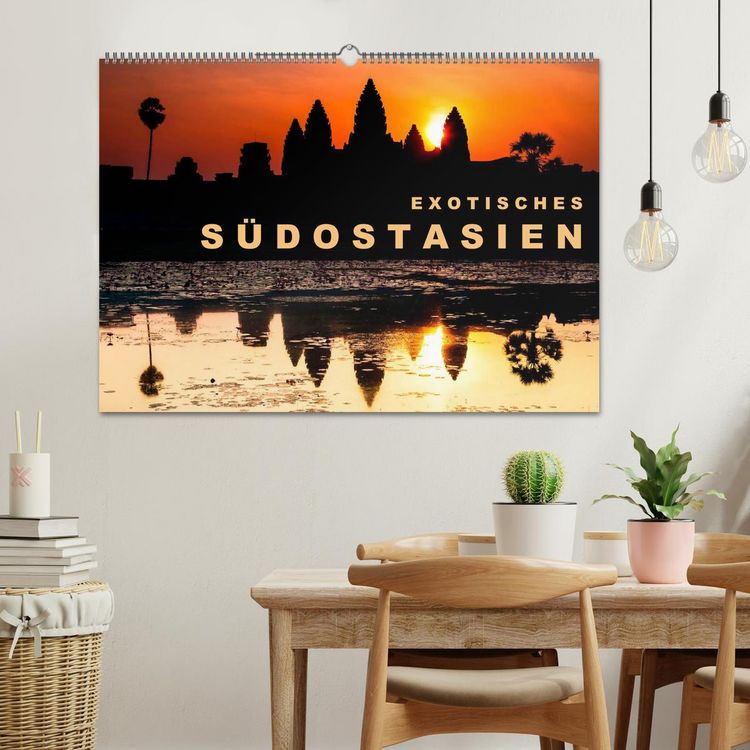 Produktbild: EXOTISCHES S&Uuml;DOSTASIEN (Wandkalender 2026 DIN A2 quer), CALVENDO Monatskalender
