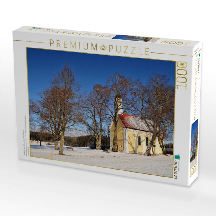 Produktbild: CALVENDO Puzzle Kapelle Maria Schnee, bei Mindelheim | 1000 Teile Lege-Gr&ouml;&szlig;e 64x48cm Foto-Puzzle f&uuml;r gl&uuml;ckliche Stunden