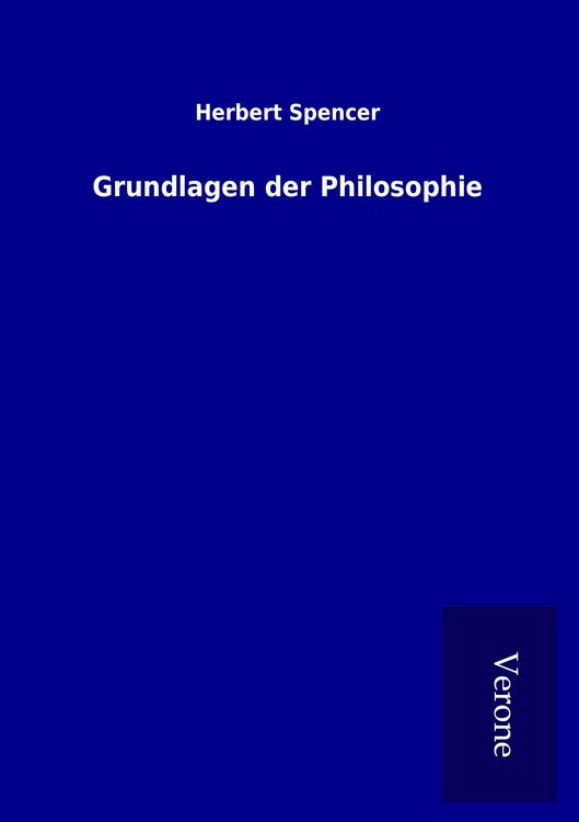 Produktbild: Grundlagen der Philosophie