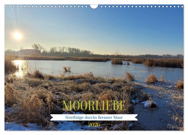 Produktbild: Moortr&auml;ume - Natursch&ouml;nheit in Bildern (Wandkalender 2026 DIN A3 quer), CALVENDO Monatskalender