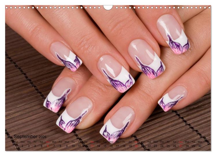 Produktbild: Transient Art &ndash; Nail Art Episode 1 (Wall Calendar 2026 DIN A3 landscape), CALVENDO 12 Month Wall Calendar