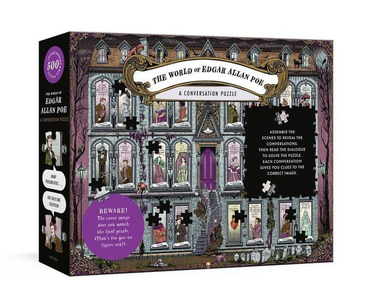 Produktbild: The World of Edgar Allan Poe: A Conversation Puzzle. 500 Pieces
