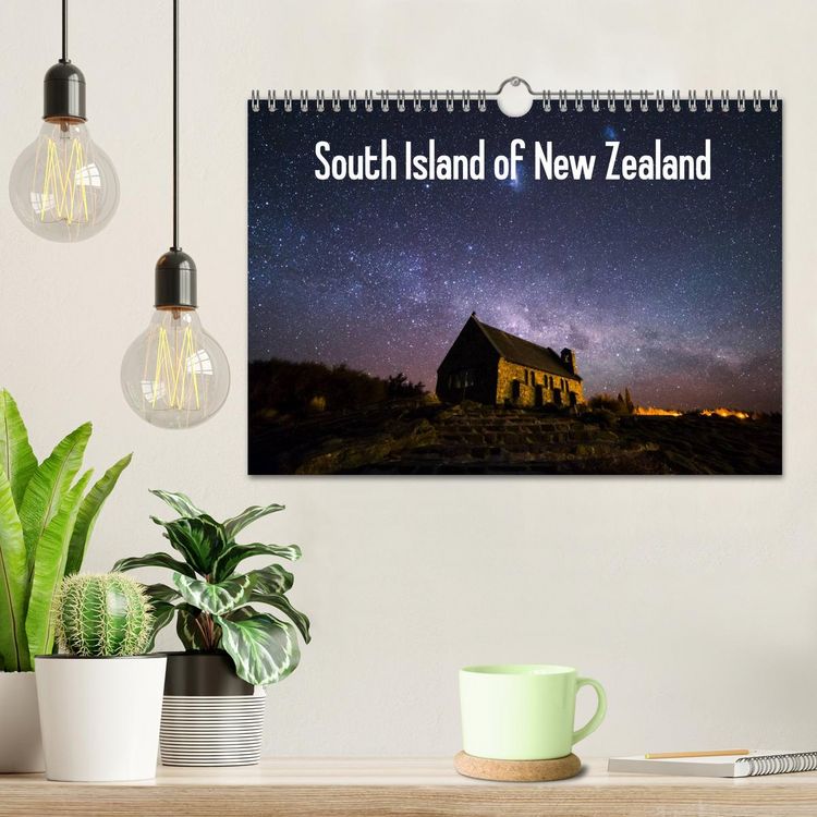 Produktbild: South Island of New Zealand (Wall Calendar 2026 DIN A4 landscape), CALVENDO 12 Month Wall Calendar