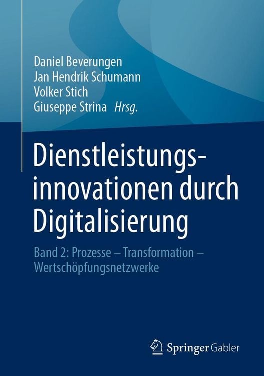 Produktbild: Dienstleistungsinnovationen durch Digitalisierung