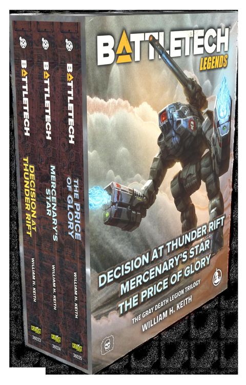 Produktbild: BattleTech Legends: The Gray Death Legion Trilogy (BattleTech Legends Box Set, #1)