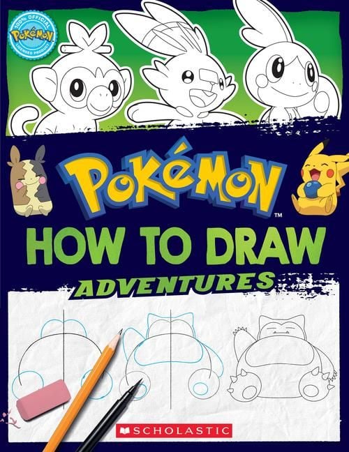 Produktbild: How to Draw Adventures (Pok&eacute;mon)