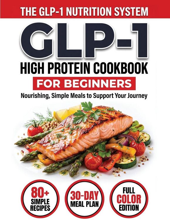 Produktbild: GLP-1 High-Protein Cookbook for Beginners