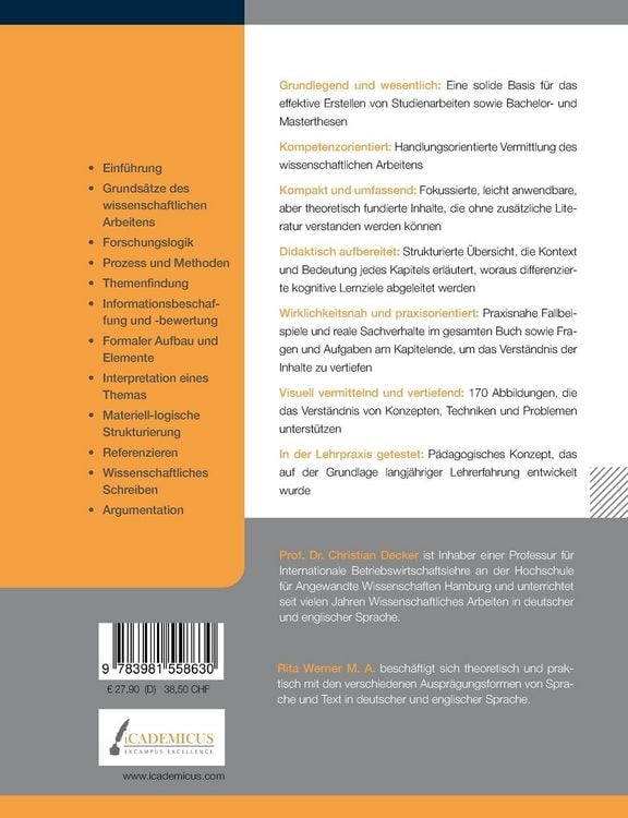 Produktbild: Wissenschaftliches Arbeiten und Schreiben