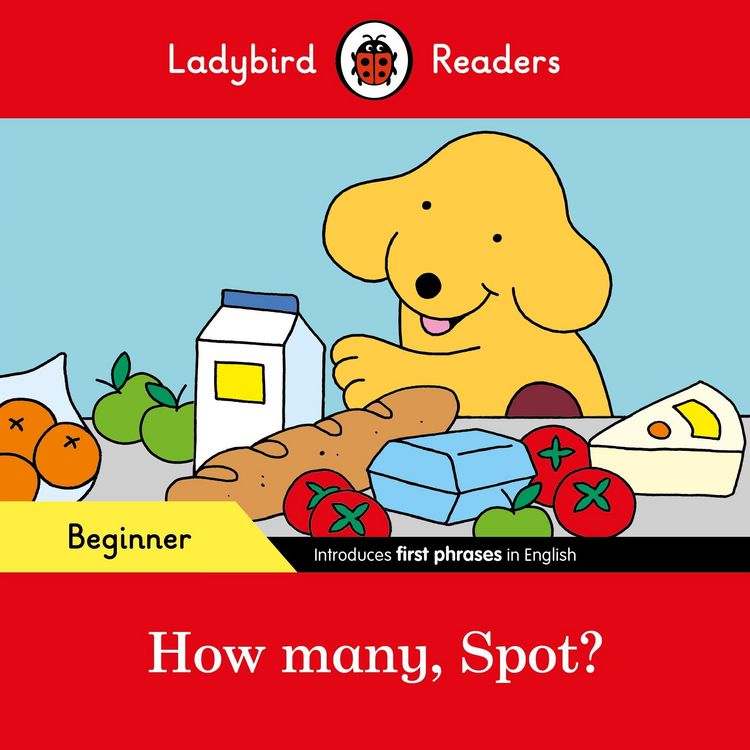 Produktbild: Ladybird Readers Beginner Level - Spot - How many, Spot? (ELT Graded Reader)