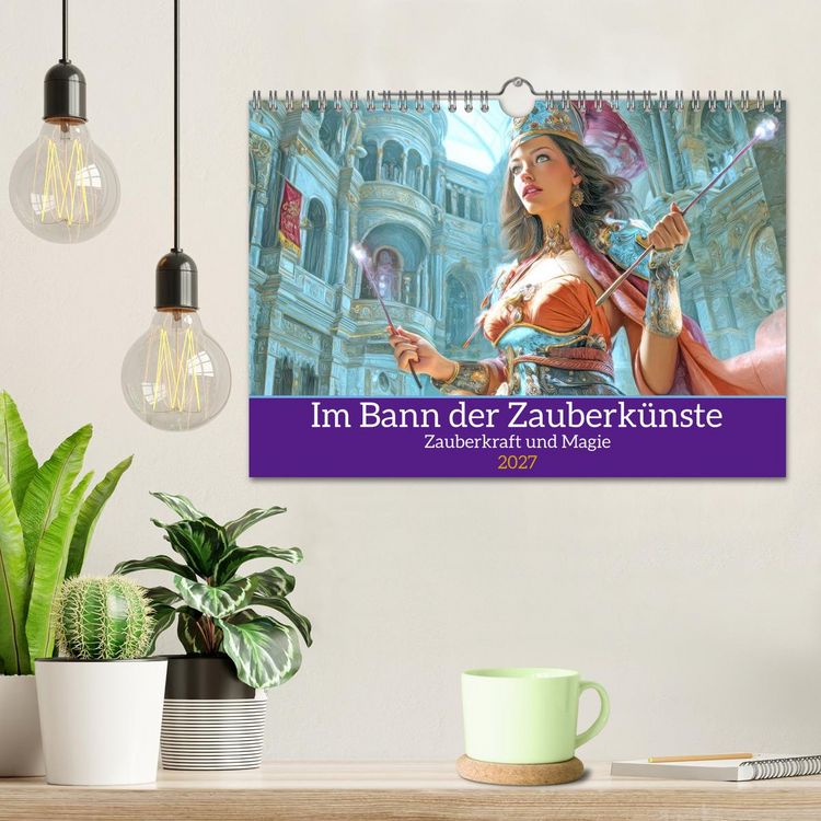 Produktbild: Im Bann der Zauberk&uuml;nste - Zauberkraft und Magie (Wandkalender 2027 DIN A4 quer), CALVENDO Monatskalender