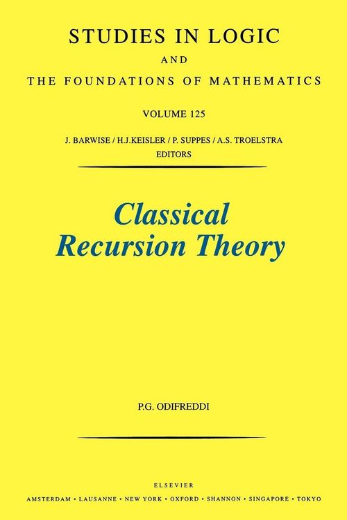 Produktbild: Classical Recursion Theory