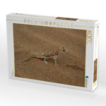 Produktbild: CALVENDO Puzzle W&uuml;stengecko | 1000 Teile Lege-Gr&ouml;&szlig;e 64x48cm Foto-Puzzle f&uuml;r gl&uuml;ckliche Stunden