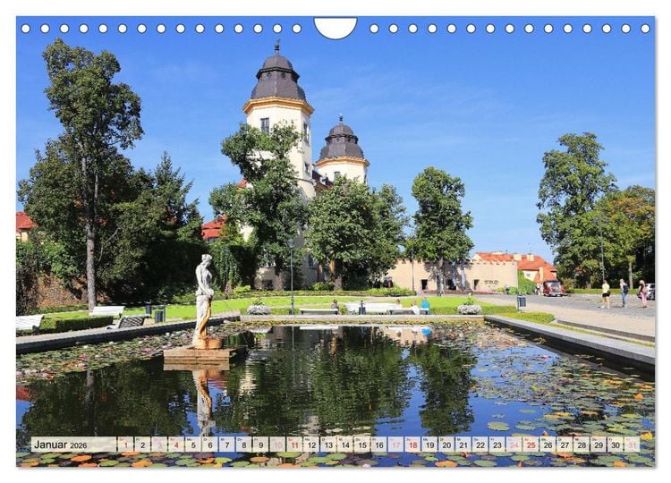 Produktbild: Schloss F&uuml;rstenstein in Polen (Wandkalender 2026 DIN A4 quer), CALVENDO Monatskalender