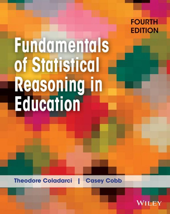 Produktbild: Fundamentals of Statistical Reasoning in Education