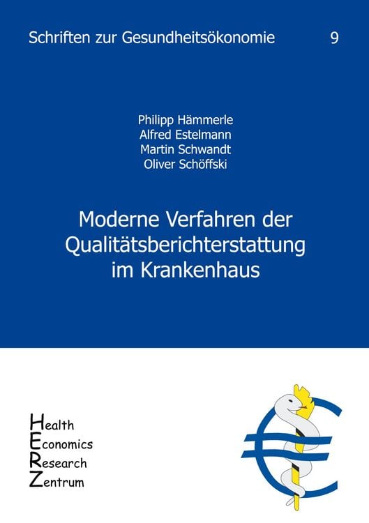 Produktbild: Moderne Verfahren der Qualit&auml;tsberichterstattung im Krankenhaus