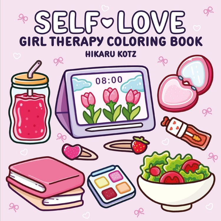 Produktbild: Self-Love: Girl Therapy Coloring Book