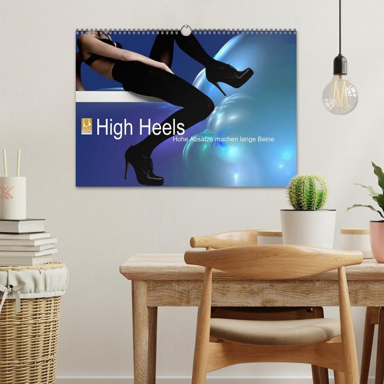 Produktbild: High Heels - Hohe Abs&auml;tze machen lange Beine (Wandkalender 2026 DIN A3 quer), CALVENDO Monatskalender