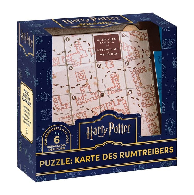 Produktbild: Harry Potter &ndash; Puzzle: Die Karte des Rumtreibers
