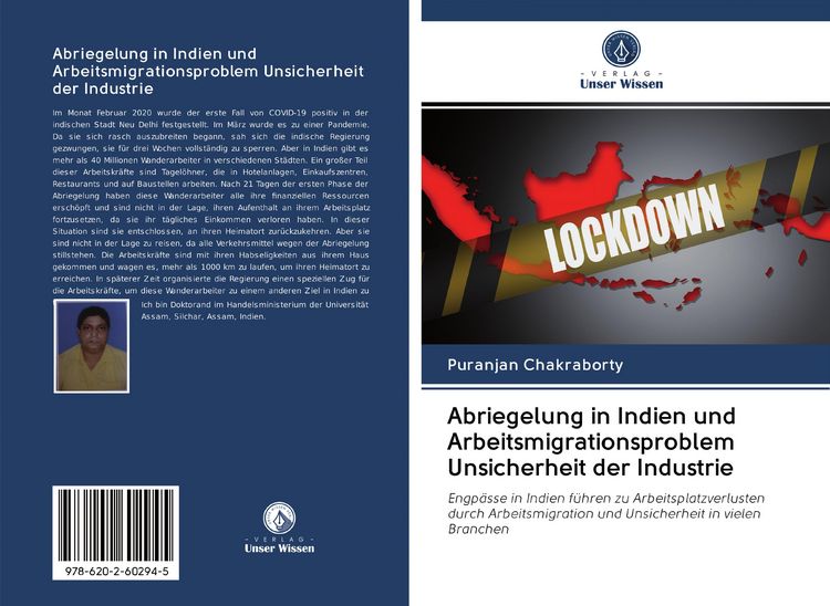 Produktbild: Abriegelung in Indien und Arbeitsmigrationsproblem Unsicherheit der Industrie