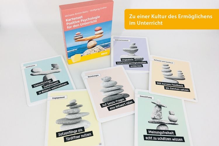 Produktbild: Kartenset Positive Psychologie f&uuml;r den Unterricht