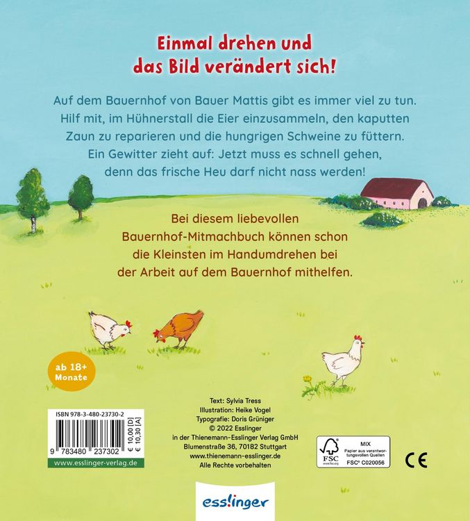 Produktbild: Dreh hin &ndash; Dreh her: Hilf mit auf dem Bauernhof!