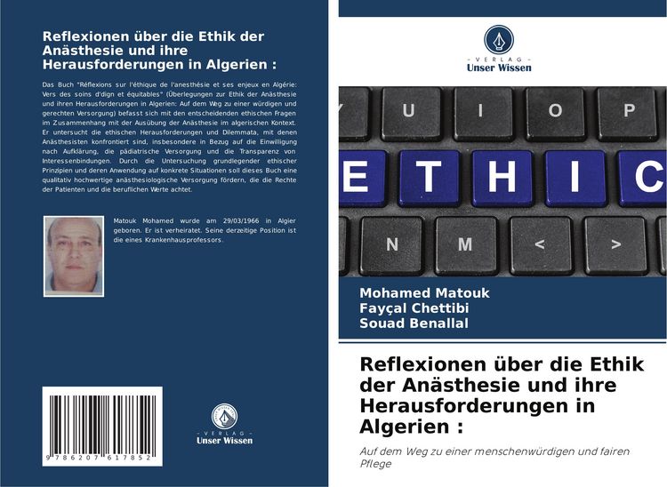 Produktbild: Reflexionen &uuml;ber die Ethik der An&auml;sthesie und ihre Herausforderungen in Algerien :