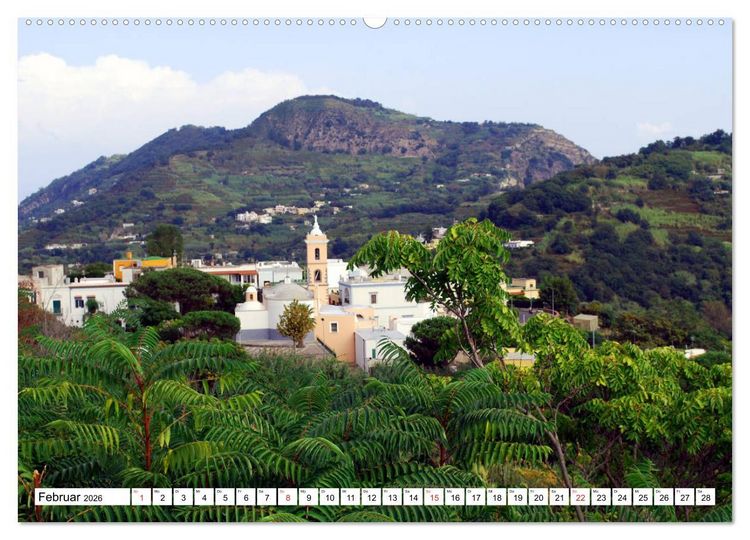 Produktbild: Ischia - Italiens Trauminsel (hochwertiger Premium Wandkalender 2026 DIN A2 quer), Kunstdruck in Hochglanz