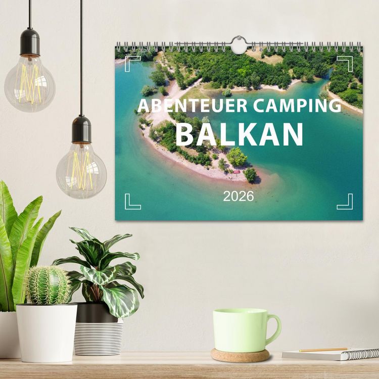 Produktbild: Abenteuer Camping Balkan (Wandkalender 2026 DIN A4 quer), CALVENDO Monatskalender