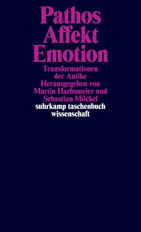 Produktbild: Pathos, Affekt, Emotion