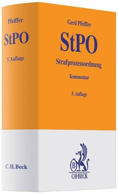 Produktbild: Strafprozessordnung