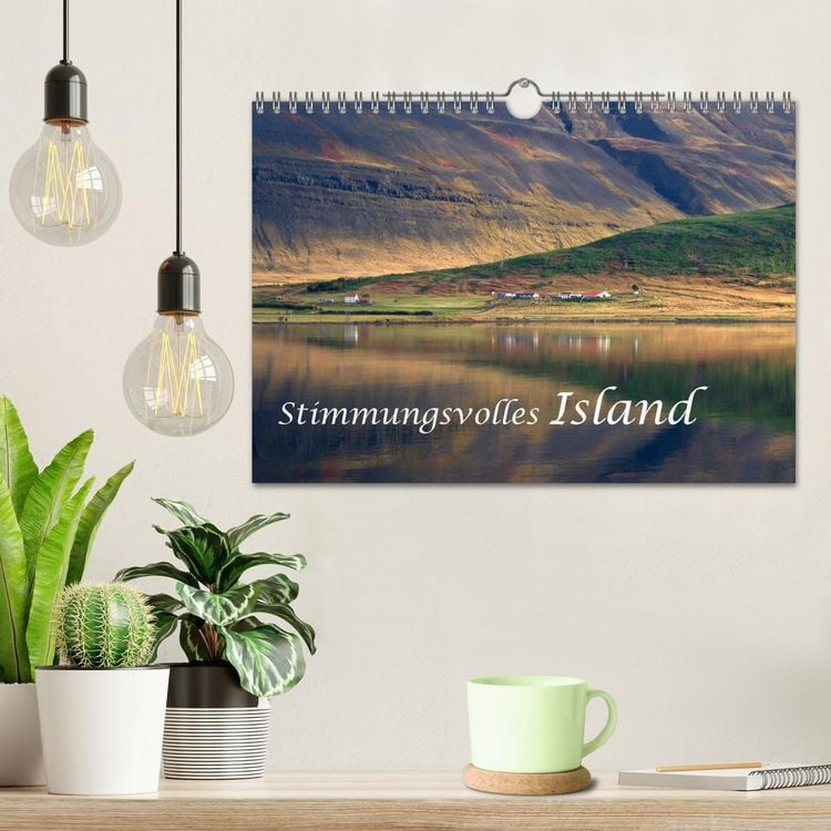 Produktbild: Stimmungsvolles Island (Wandkalender 2026 DIN A4 quer), CALVENDO Monatskalender