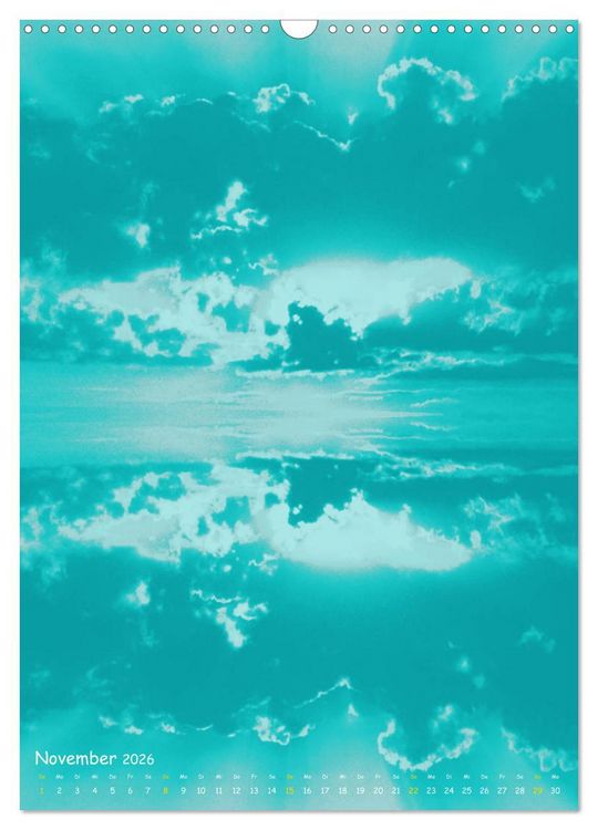 Produktbild: Aquarelle am Himmel (Wandkalender 2026 DIN A3 hoch), CALVENDO Monatskalender