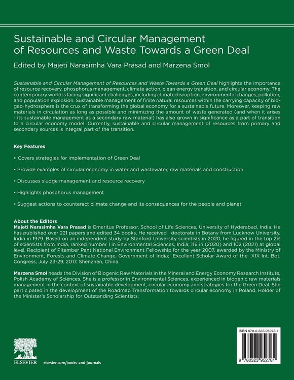 Produktbild: Sustainable and Circular Management of Resources and Waste Towards a Green Deal