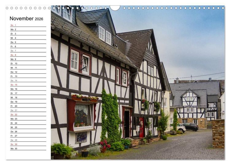 Produktbild: Der Westerwald (Wandkalender 2026 DIN A3 quer), CALVENDO Monatskalender