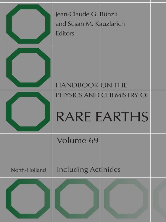 Produktbild: Handbook on the Physics and Chemistry of Rare Earths