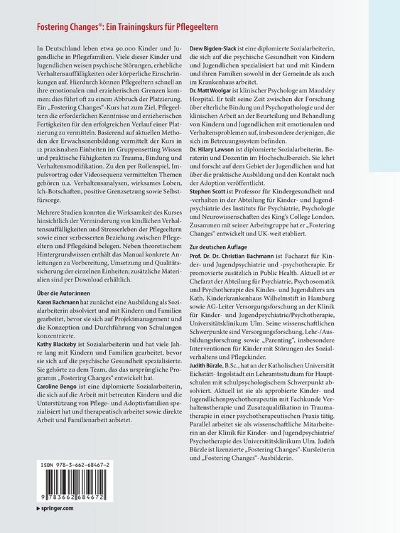 Produktbild: Fostering Changes&reg;: Ein Trainingskurs f&uuml;r Pflegeeltern