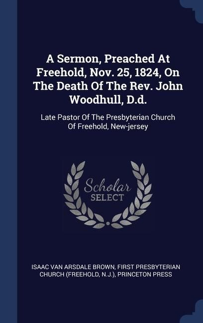 Produktbild: Sermon Preached At Freehold No