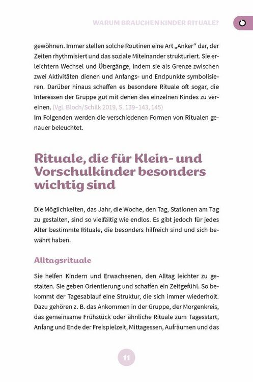 Produktbild: Rituale in der Kita