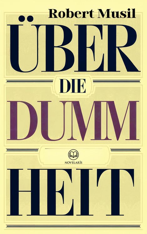 Produktbild: Robert Musil: Über die Dummheit